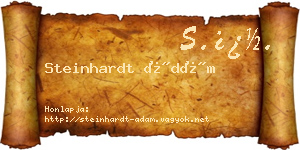 Steinhardt Ádám névjegykártya